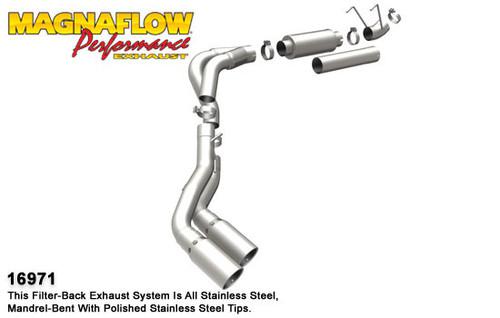 Magnaflow 16971 dodge diesel cummins, dual system xl performance diesel exhaust