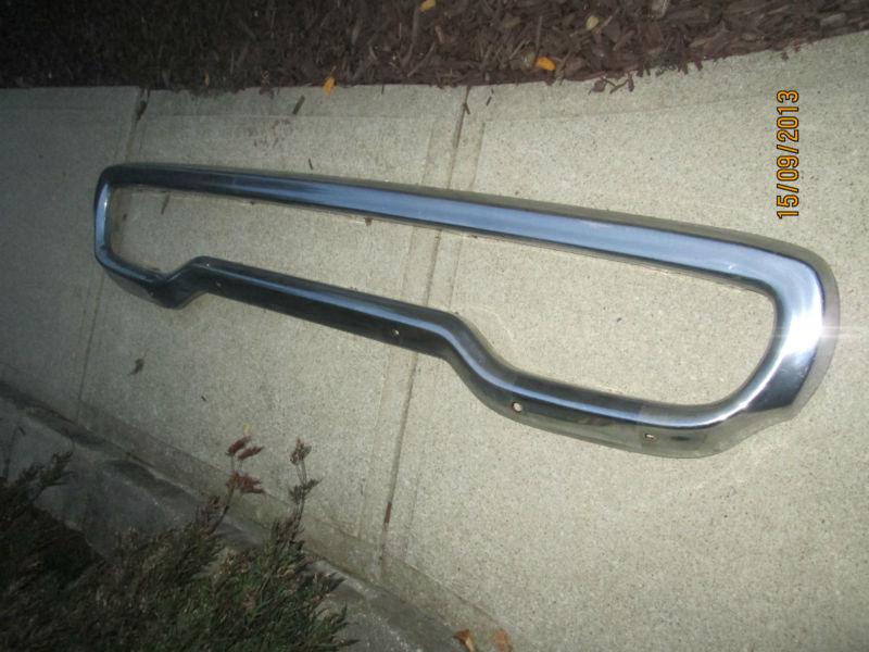 1971-72 plymouth roadrunner front bumper