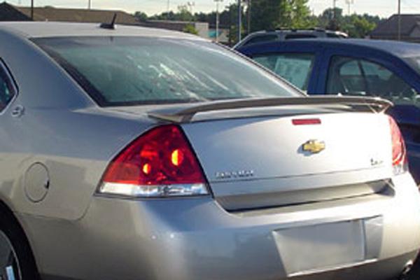 Pure fg-081 - 2006 chevy impala factory style rear spoiler fiberglass