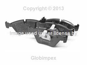 Bmw genuine front brake pad pads z4 3.0si (2001-2008) oem + 1 year warranty