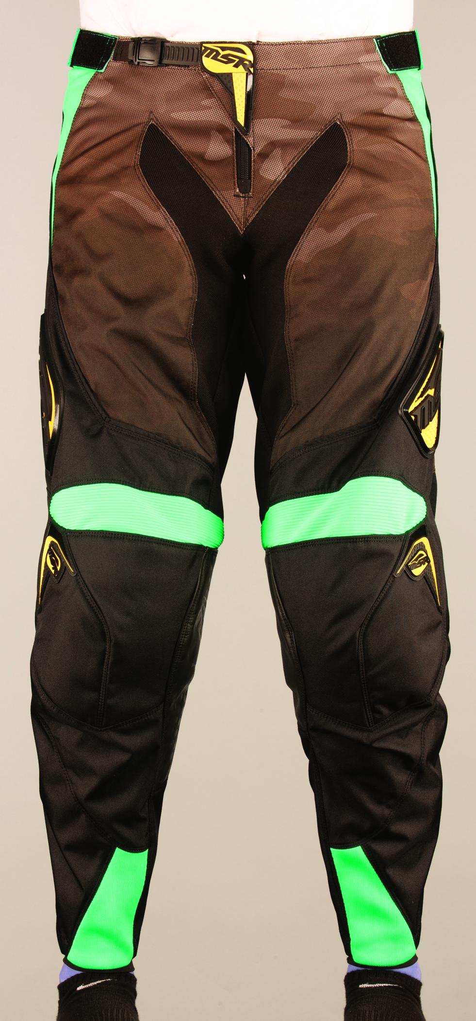 Msr m13 renegade motocross pants green black 32