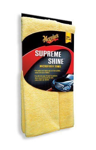 Meguiar's supreme shine microfiber towel 16" x 24" autobody detail