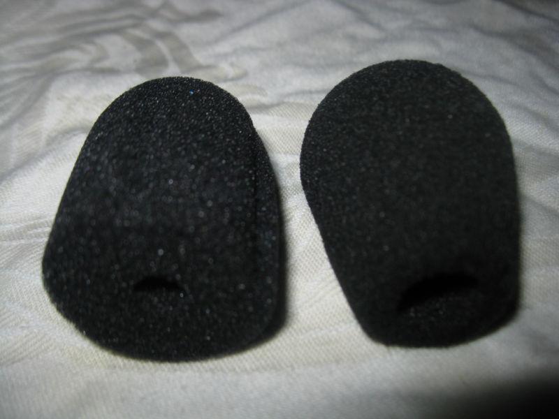 Helmet mic covers...two... new