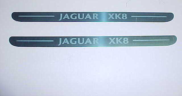 Jaguar treadplate set sill doorsill xk8 1998 - 2005  hjb6034aa (2)