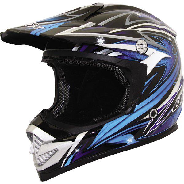 Blue/black s zox rush ii fiction helmet 2013 model