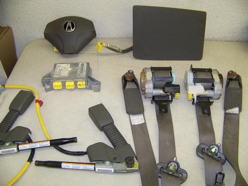 Acura rsx 2002-2003-2004-2005-2006 air bag airbag belts kit 02 03 04 05