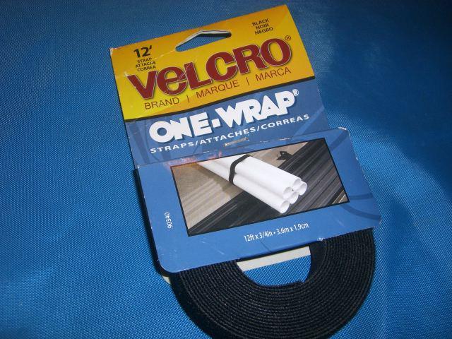 Velcro brand one-wrap 12' x 3/4" black