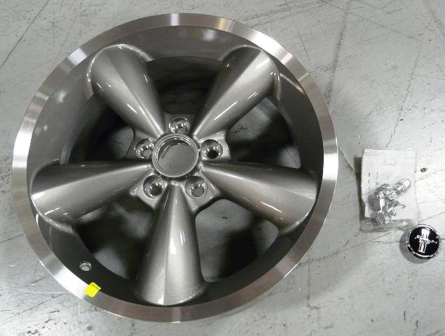 Oem factory stock 05-09 mustang gt 18'' dark argent aluminum wheel rim kit