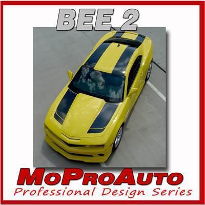 Camaro bumble bee 2 spoiler trunk roof hood racing stripes decals 2013 graphics