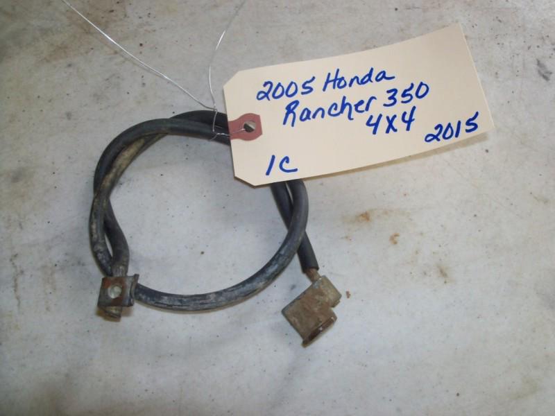 2004 2005 2006 honda rancher 350 4x4 ground cable 04 05 06