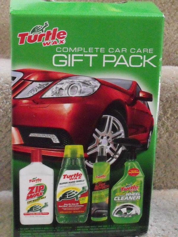 *nwt*  turtle wax complete car care gift pack 4 full size items