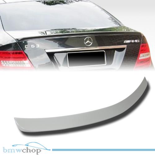 Painted mercedes benz c204 2d coupe a rear trunk boot spoiler 11●