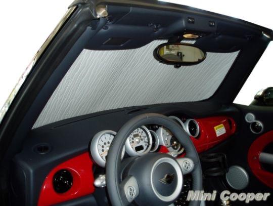 Mini-cooper convertible models 2005-2013 heatshield brand windshield sunshade