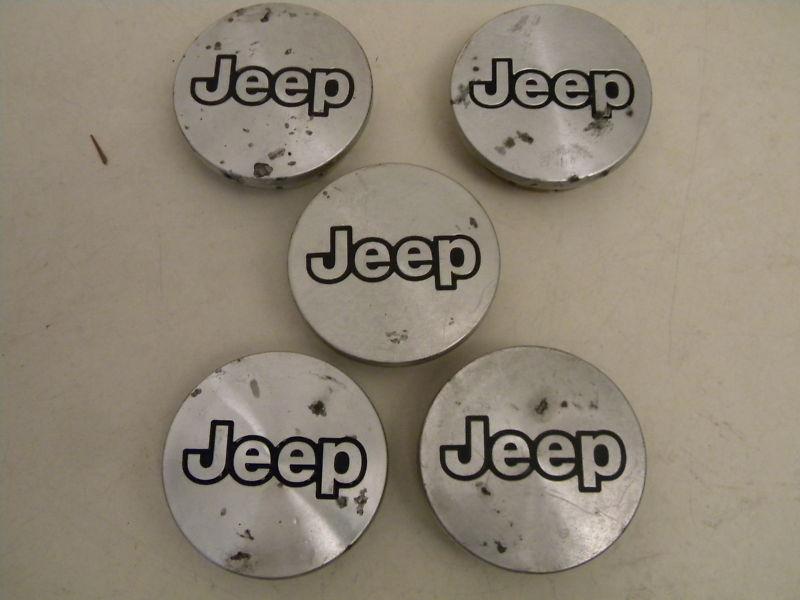 Jeep  wrangler grand cherokee wheel center caps  5cf97trm, 5cf97l3x machined (5)
