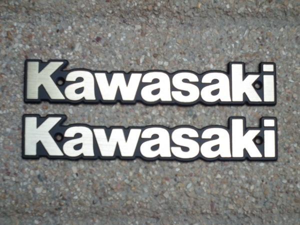 Kawasaki kz550 kz650 kz750 kz1000 kz1100 kz1300 emblem l/r /// nos