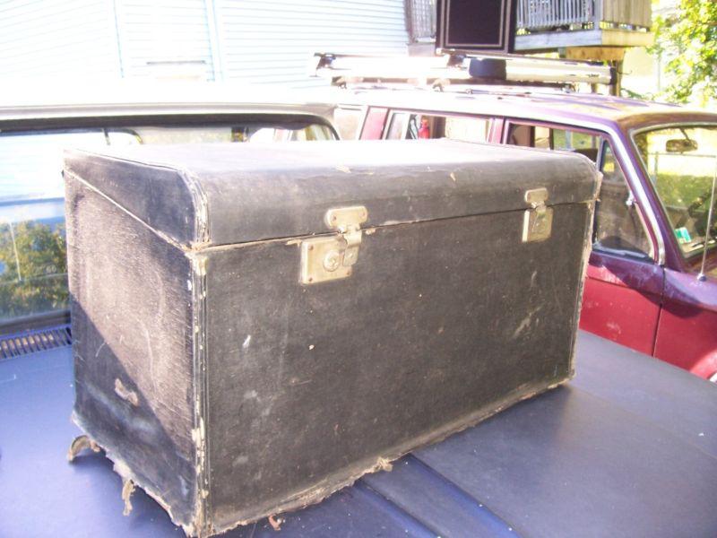 Model a t ford trunk wood original condition toolbox coupe roadster pickup 