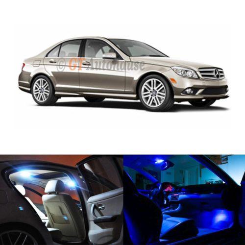 2008 - 2012 mercedes w204 c-class sedan 5-light led interior lights package deal