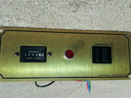 Vintage coachmen rv generator remote start stop switch