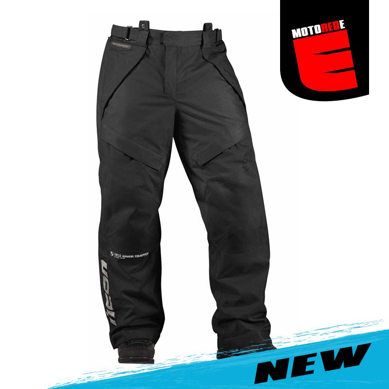 Icon patrol waterproof motorcycle textile touring pants black 2xlarge xxl