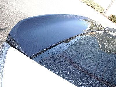 Advan carbon design 2010-2014 toyota prius carbon rear ducktail wing made in usa