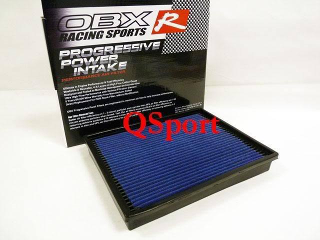 Obx high performance air filter chevrolet gmc silverado