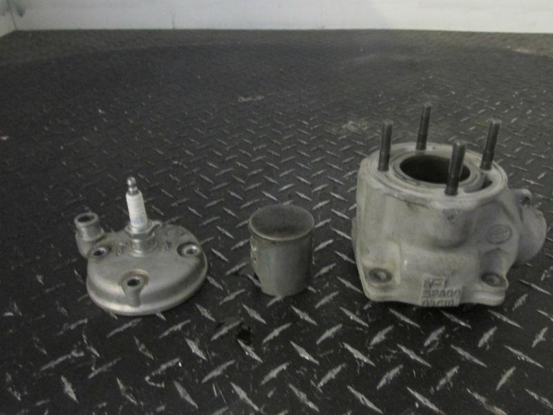 Yz85 yz 85 top end engine motor cylinder jug head piston nice great condition