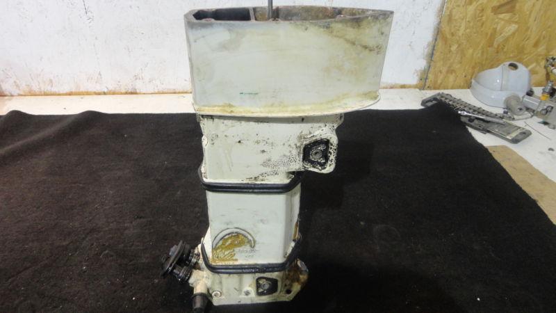 Used exhaust housing assy #0436133 for 1997 35hp johnson outboard motor j35qleur
