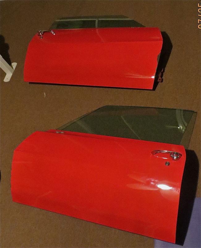 Complete pair of original 69 chevrolet camaro driver/passenger door