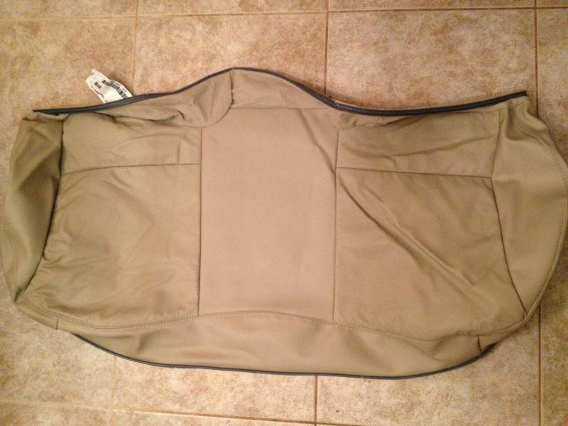 05-07 ford focus factory original rear leather seat cushion cover(tan or pebble)