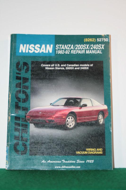 Chilton's repair & tune up guide nissan