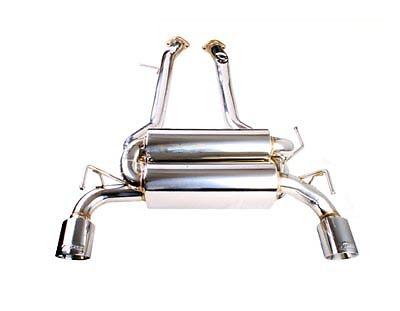 Nissan 350z dual race obx catback exhaust system x pipe