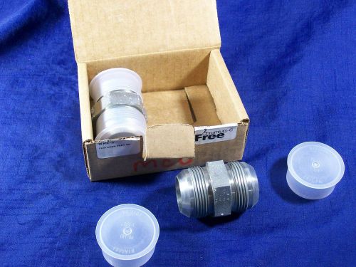Nascar lot of 2 parker flare union fittings an-20
