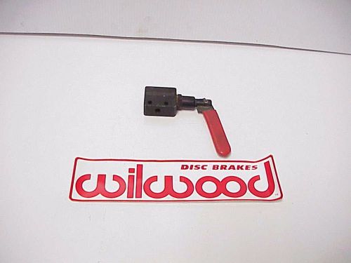 Wilwood billet aluminum brake proportioning adjuster lever valve nascar imca ump