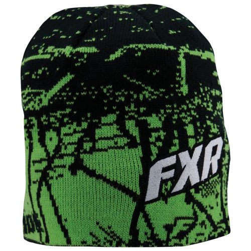 Fxr premium beanie cap hat- green fury - new with tags