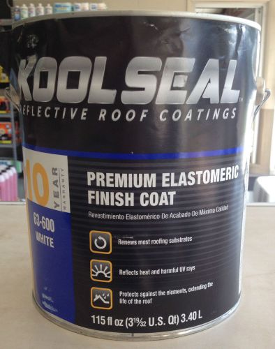 Kool seal premium elastomeric finish roof coating for rv / camper / motorhome