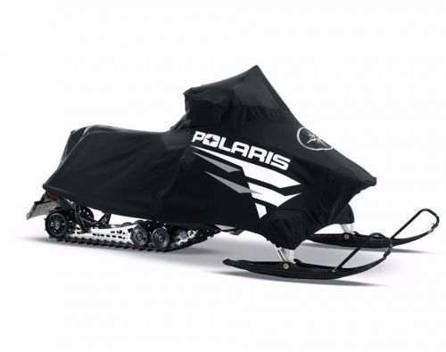 Axys™ rush® snowmobile canvas cover - black by polaris