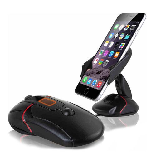Universal 360° car mouse holder windshield mount stand for iphone cell phone gps