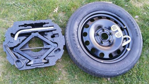 2014 2015 volkswagen beetle spare tire donut 125/90-16 with jack and tools 14 15