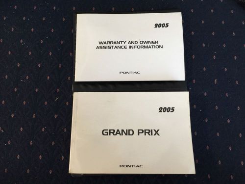 2005 pontiac grand prix owners manual