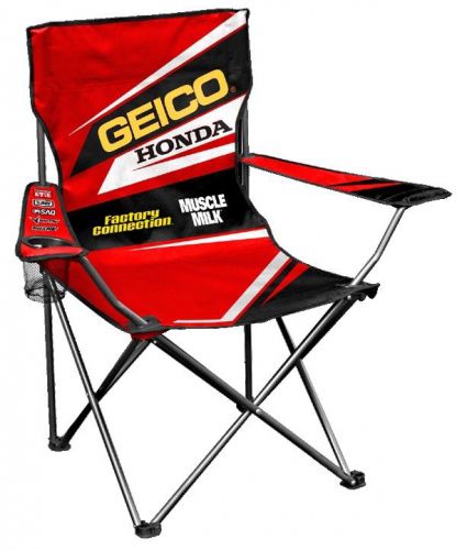Smooth industries geico honda folding chair red os