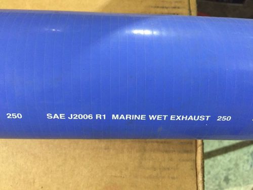 Wet exhaust hose sae j2006r1   250      44.5&#034; long x 2.5&#034;     marine