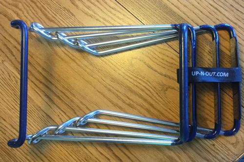 Up-n-out ladder pull down boat/dinghy telescoping ladder