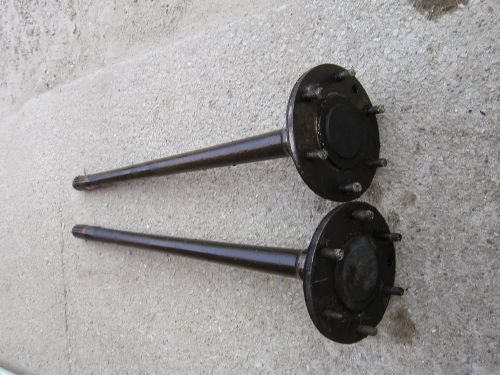 1951 chevrolet chevy truck good working original gm axle drive shaft &amp; hub