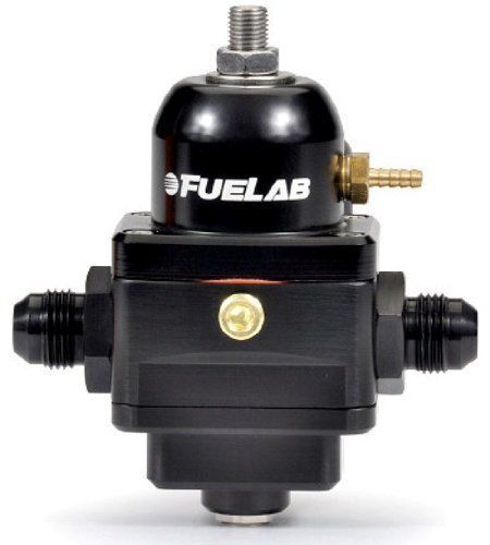 Fuelab 52902-1 black 25-90 psi electronic fuel pressure regulator