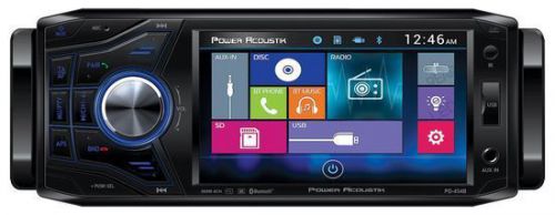 New power acoustik pd-454b bluetooth in-dash 4.5&#034; lcd dvd/cd car stereo receiver