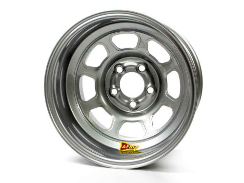 Aero race wheels 56-series 15x8 in 5x4.75 silver wheel p/n 56-084720