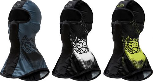 509 pro lightweight snowmobile balaclava - stealth white or lime