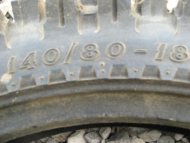 Dunlop sports k141  140/80-18 rear motorcycle tire