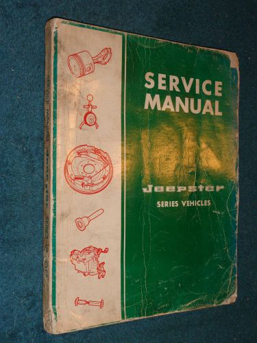 1966-1968 jeep jeepster shop manual / shop book / original 1966 1967 1968