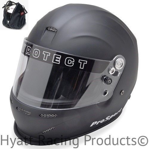 Pyrotect sa2015 prosport auto racing helmet - all sizes &amp; colors (free bag)